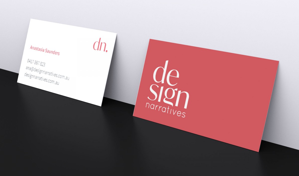 Business Card Design for Design Narratives