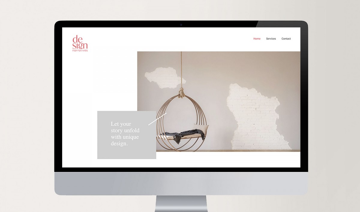 Website Design for Design Narratives