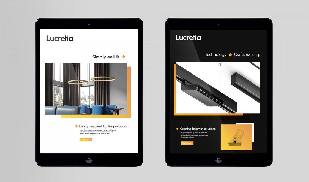 Digital Marketing for Lucretia Lighting