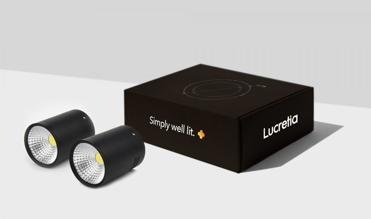 Packaging Design for Lucretia Lighting