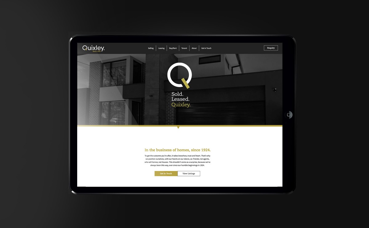 Website Design for Quixley