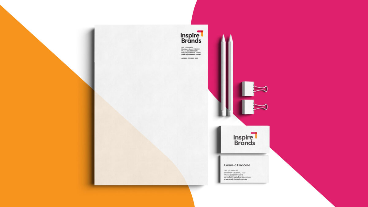 Stationery Design for Inspire Brands